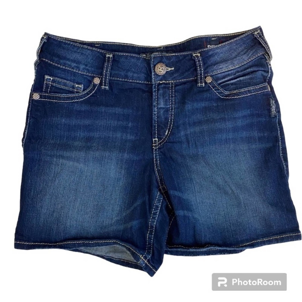 Silver Jeans suki short super stretch Midi size W 33/L4”